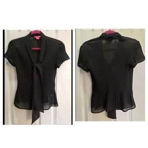 Sunny Leigh shear black top